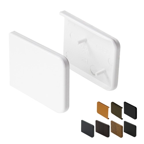 Upvc capping end cap pair - end,
