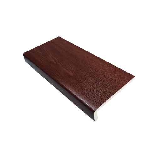 Rosewood upvc window cill - rosewood,