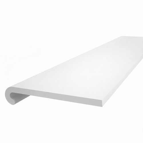 White upvc bullnose sill - bullnose,