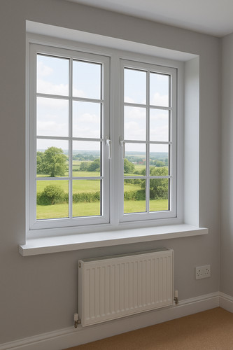 White upvc capping board - upvc, 2m